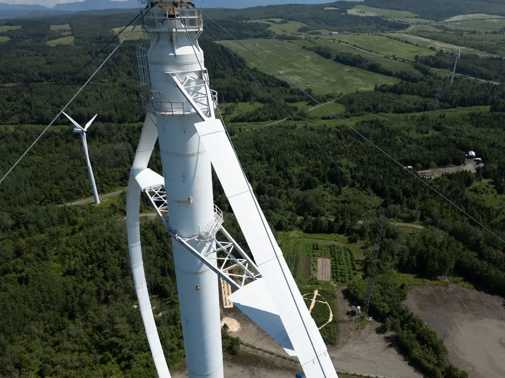 Éole et son Jardin vu du ciel